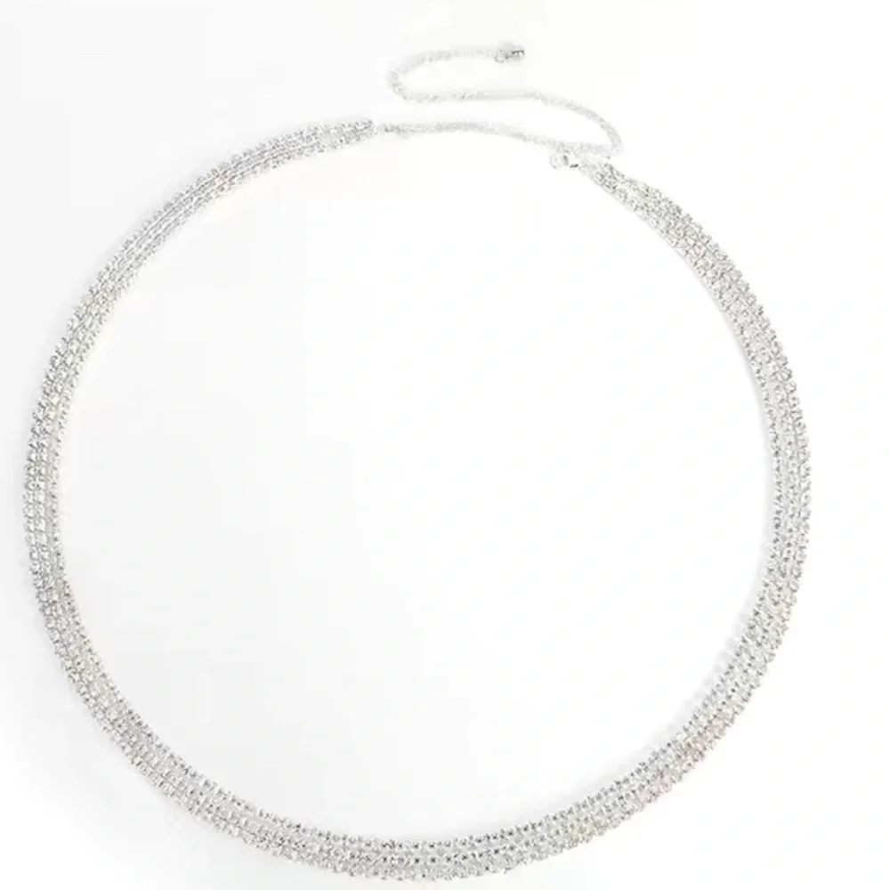 COPY - Rhinestone 3 Layer Waist Body Chain